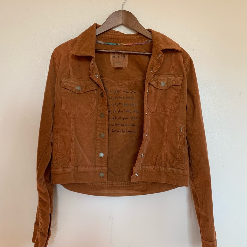 Billabong Corduroy Jacket